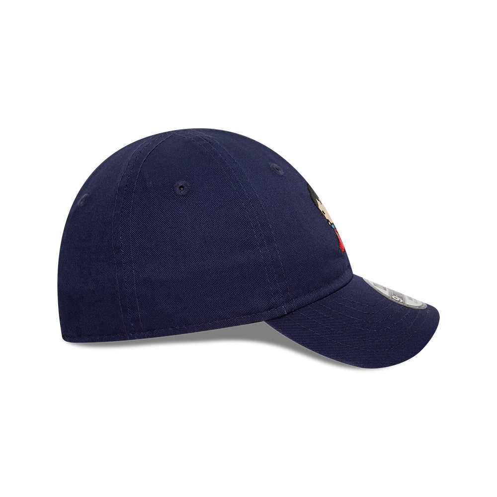 Gorra de béisbol bebé 9FORTY Chibi DC Comics Superman de New Era - Azul Marino