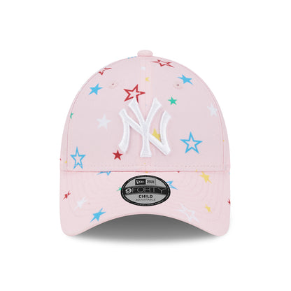 Gorra de béisbol niños 9FORTY MLB Star AOP New York Yankees de New Era - Rosa-Blanco
