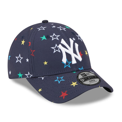 Gorra de béisbol niños 9FORTY MLB Star AOP New York Yankees de New Era - Azul Marino-Blanco