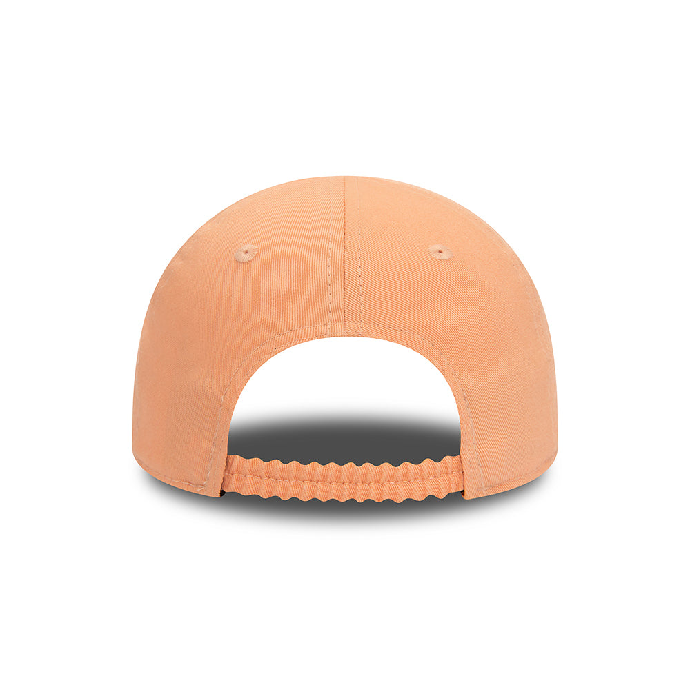 Gorra de béisbol bebé 9FORTY Pastel Looney Tunes Bugs Bunny de New Era - Melocotón