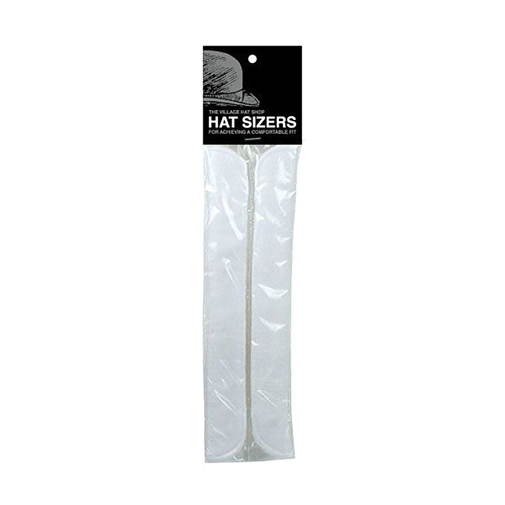Cinta interior de felpa - Ajustador de talla de sombrero - Blanco