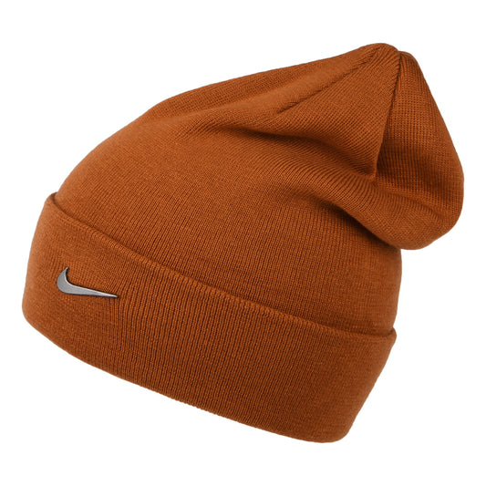 Gorro Beanie Swoosh con vuelta de Nike Golf - Ocre
