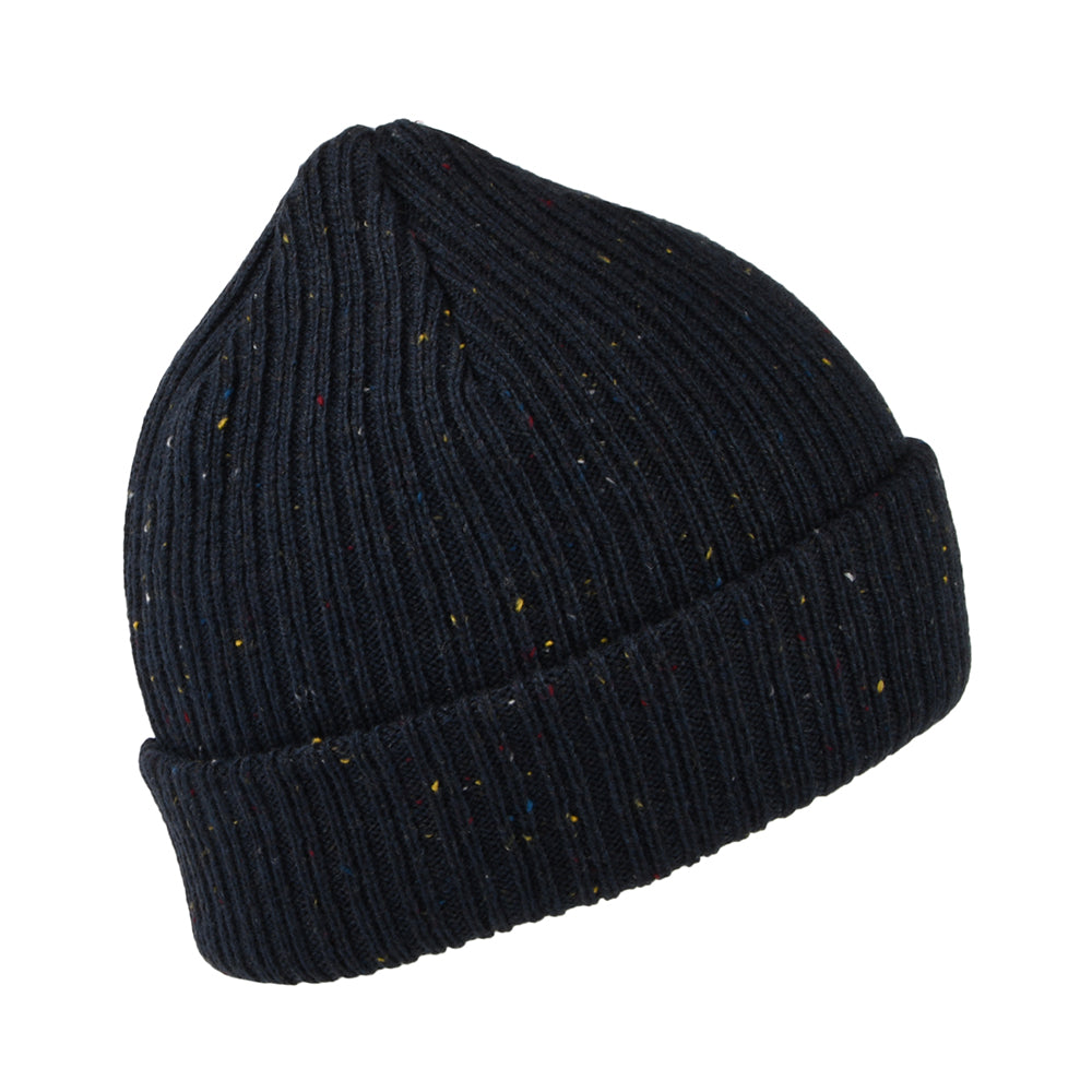 Gorro Beanie Arcade con vuelta Flecked de Billabong - Azul Marino
