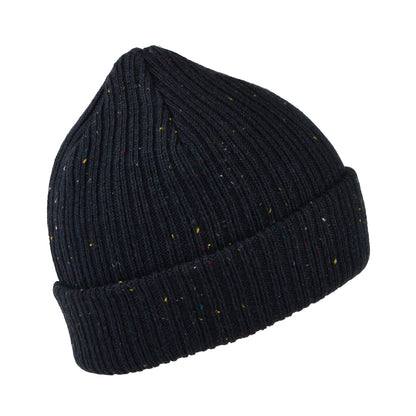 Gorro Beanie Arcade con vuelta Flecked de Billabong - Azul Marino