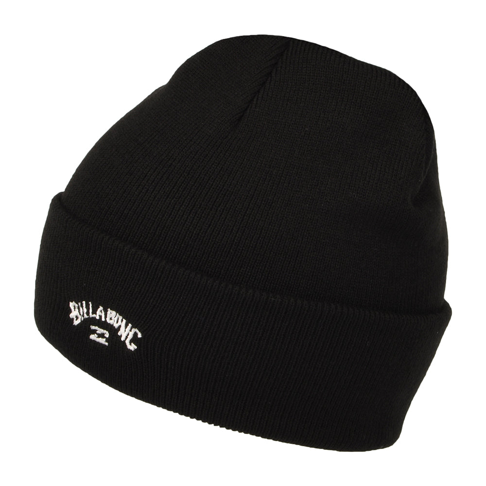 Gorro Beanie Arch con vuelta de Billabong - Negro