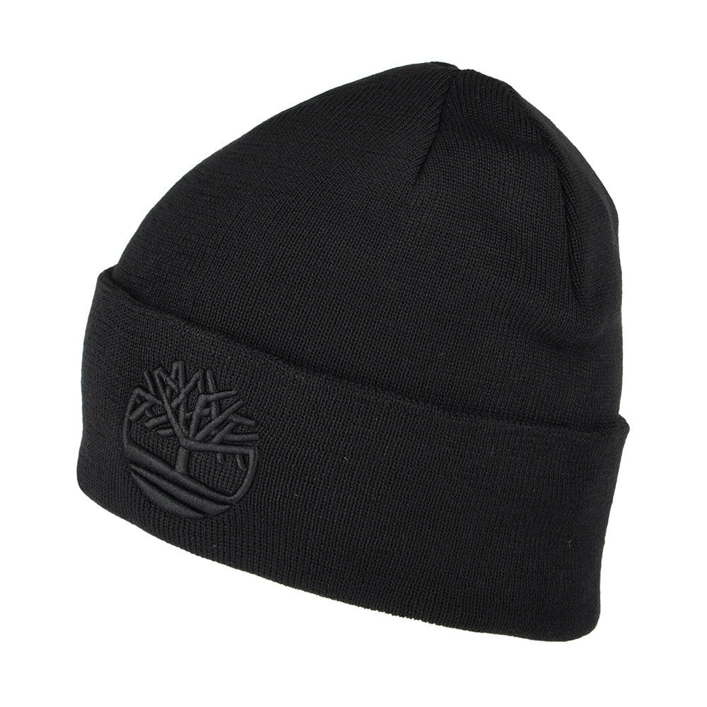 Gorro Beanie Tonal 3D Embroidery reciclado de Timberland - Negro