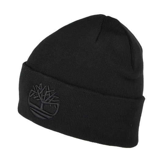 Gorro Beanie Tonal 3D Embroidery reciclado de Timberland - Negro