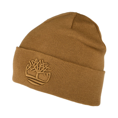 Gorro Beanie Tonal 3D Embroidery reciclado de Timberland - Trigo