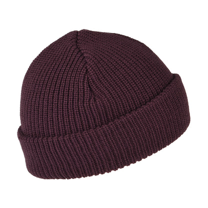 Gorro Beanie Usual pescador de HUF - Berenjena