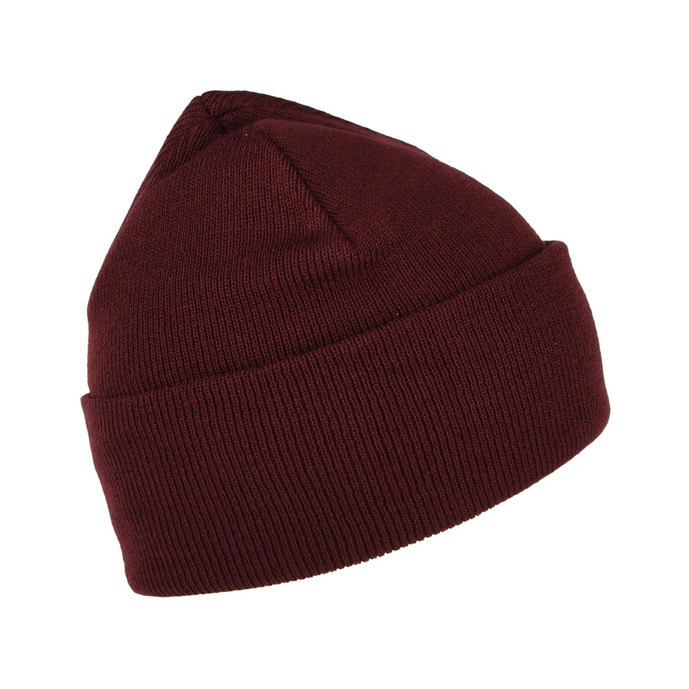 Gorro Beanie Chase con vuelta de Carhartt WIP - Burdeos
