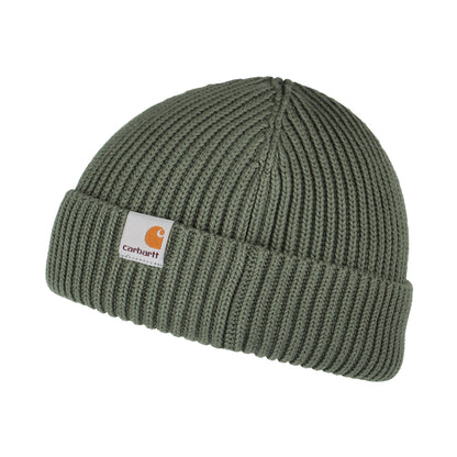 Gorro Banks de algodón orgánico de Carhartt WIP - Salvia
