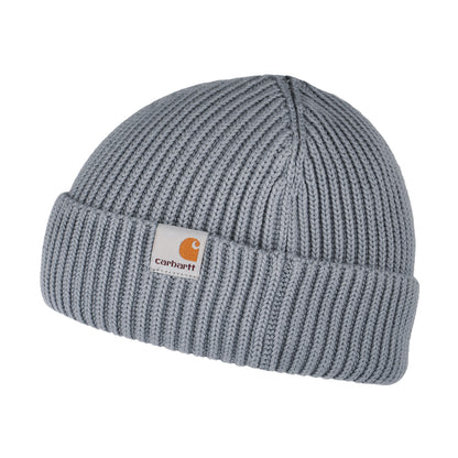 Gorro Banks de algodón orgánico de Carhartt WIP - Azul Pizarra