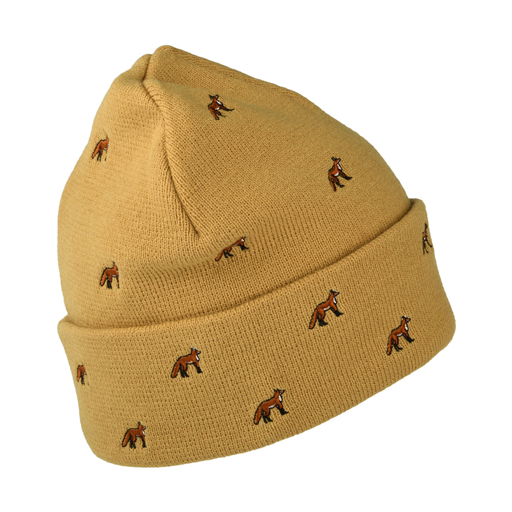Gorro Beanie Vinson con vuelta zorro de Barts - Ocre