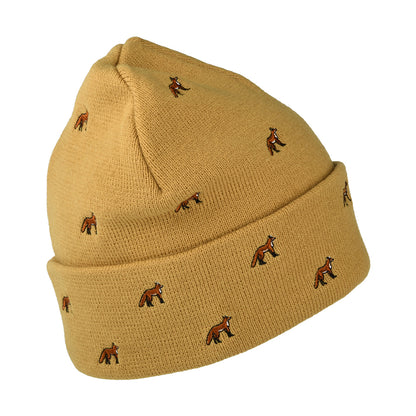 Gorro Beanie Vinson con vuelta zorro de Barts - Ocre
