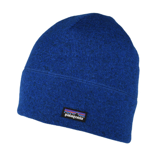 Gorro Beanie Better Sweater de reciclado de Patagonia - Azul Real