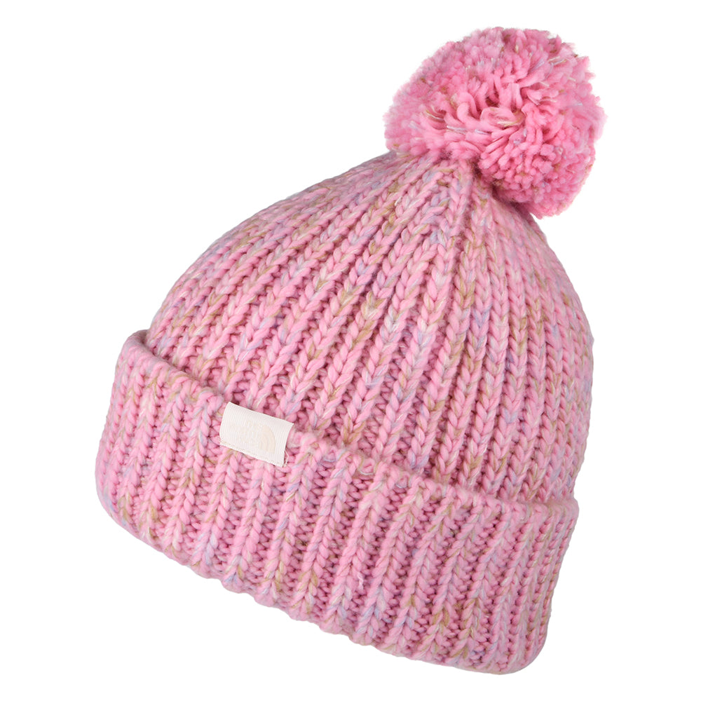 Gorro con pompón Cozy Chunky de The North Face - Orquídea