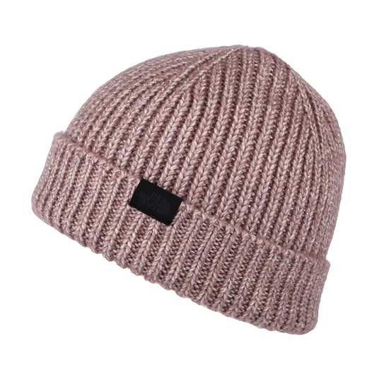 Gorro Beanie Airspun holgado de The North Face - Malva Molvoriento
