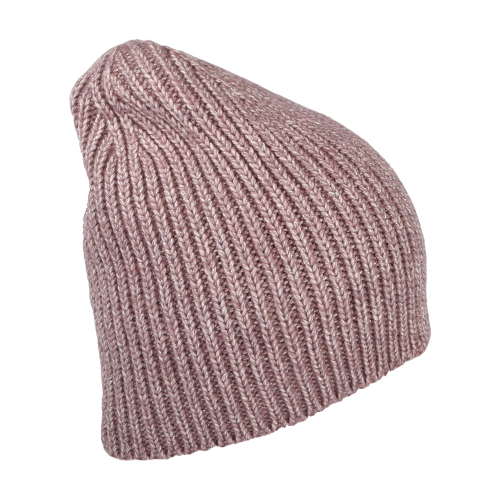 Gorro Beanie Airspun holgado de The North Face - Malva Molvoriento