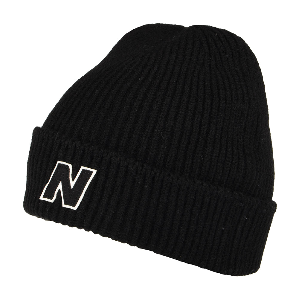 Gorro Watchman Block N de New Balance - Negro