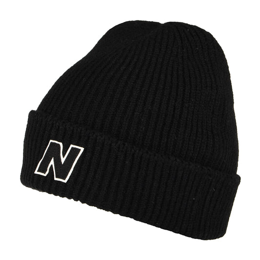 Gorro Watchman Block N de New Balance - Negro