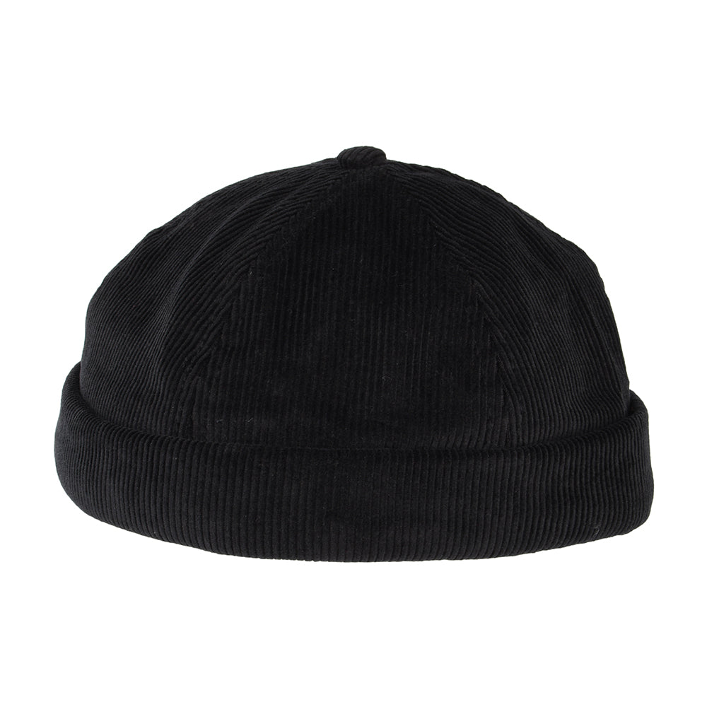 Gorro Beanie Docker efecto lavado de pana de New Balance - Negro