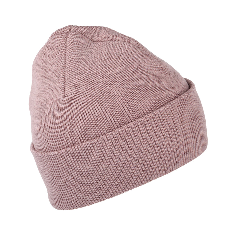 Gorro Beanie Chase con vuelta de Carhartt WIP - Rosa Violáceo