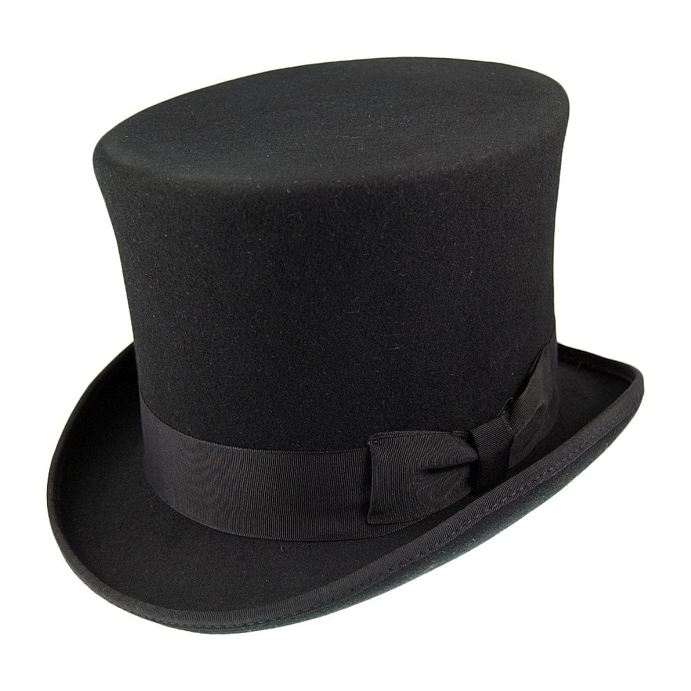 Sombrero de copa victoriano de Jaxon & James Negro al por mayor
