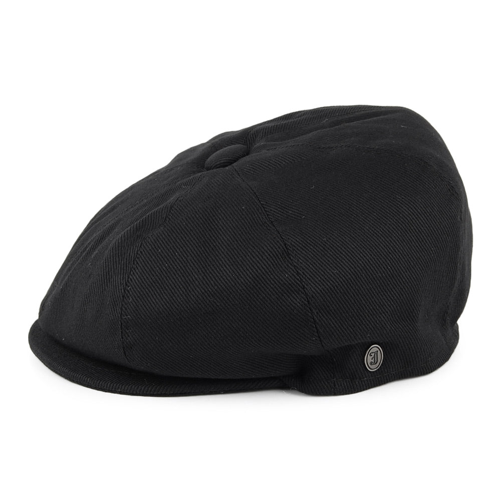 Gorra Newsboy de algodón de Jaxon & James Negro al por mayor