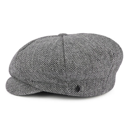 Gorra de diseño de espiga La Gran Manzana de Jaxon & James Gris al por mayor
