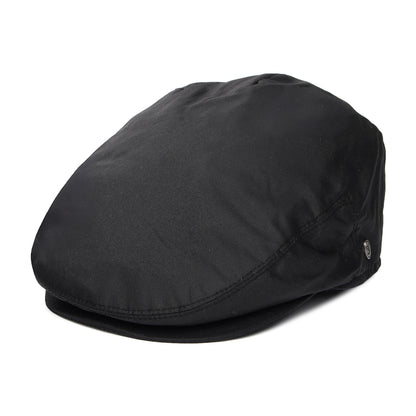 Gorra plana de impermeable de Jaxon & James Negro al por mayor