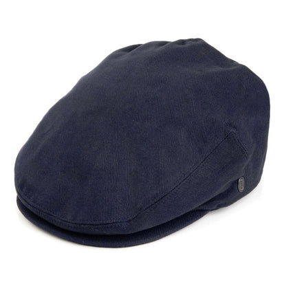 Gorra plana de algodón de Jaxon & James Azul Marino al por mayor