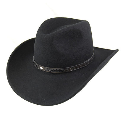 Sombrero Cowboy Comanche de Jaxon & James Negro al por mayor