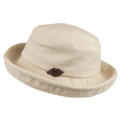 Sombrero de pescador Arbres de Sur la tête Beige al por mayor