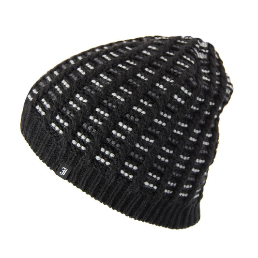 Gorro tejido East Side de Jaxon & James Negro al por mayor