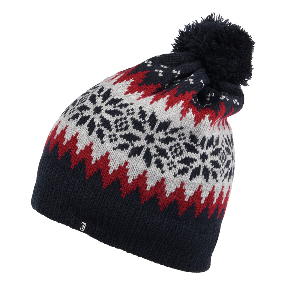 Gorro de lana Aspen de Jaxon & James Azul Marino al por mayor