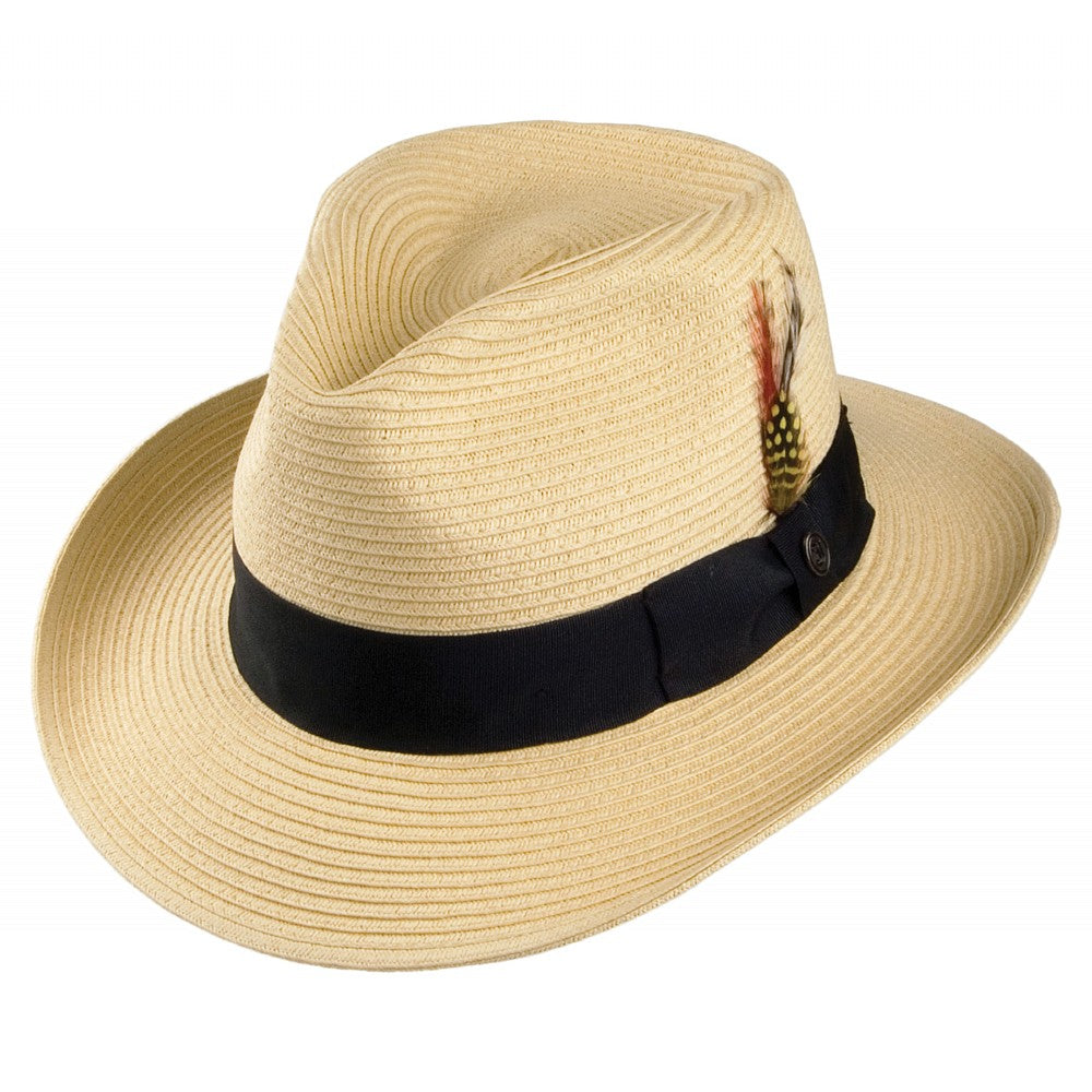 Sombrero Fedora de verano Copa-C de Jaxon & James Natural al por mayor