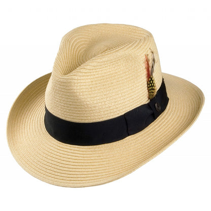 Sombrero Fedora de verano Copa-C de Jaxon & James Natural al por mayor