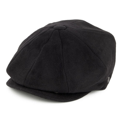 Gorra Newsboy de lana pura Harlem de Jaxon & James Negro al por mayor