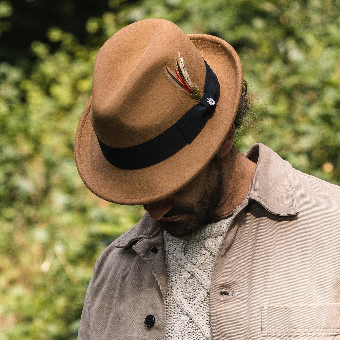 Sombrero flexible Blues Trilby de Jaxon & James Pecana al por mayor