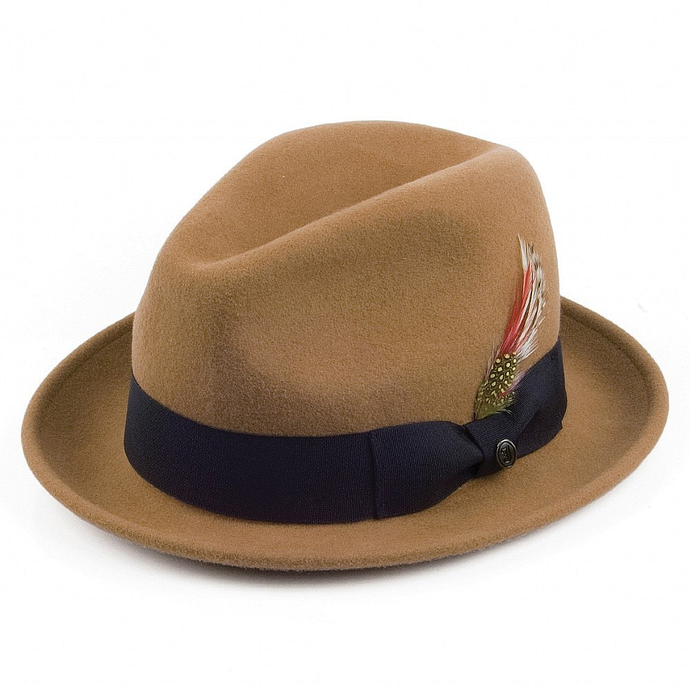 Sombrero flexible Blues Trilby de Jaxon & James Pecana al por mayor