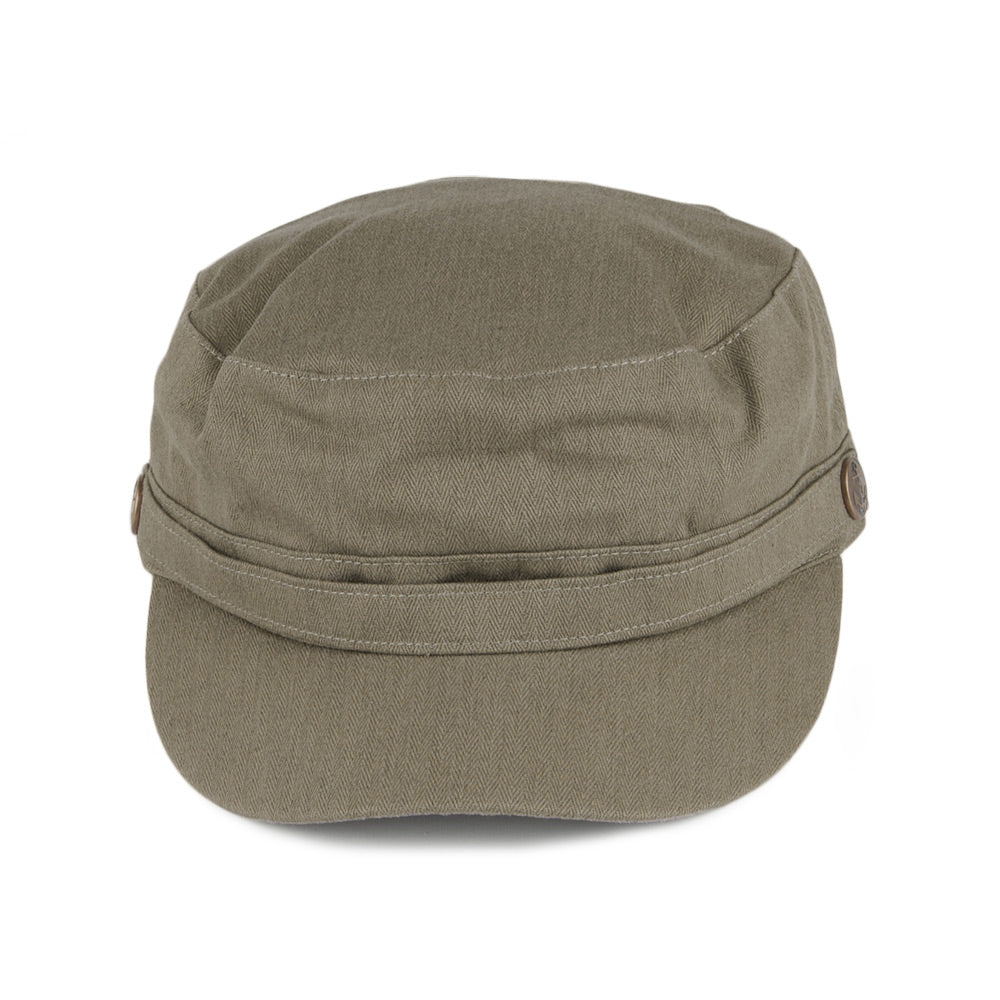 Gorra militar de diseño de espiga de Jaxon & James Oliva al por mayor