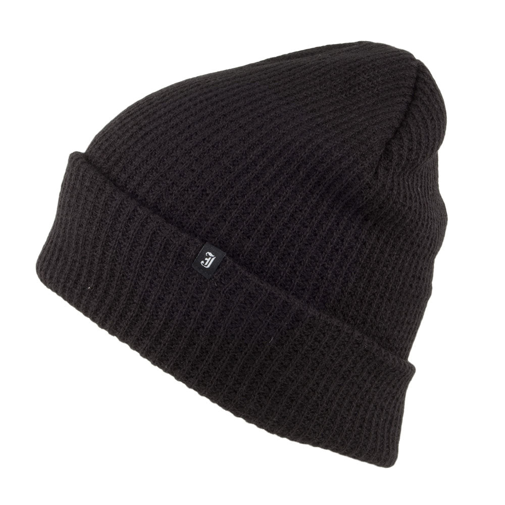 Gorro tejido clásico de Jaxon & James Negro al por mayor
