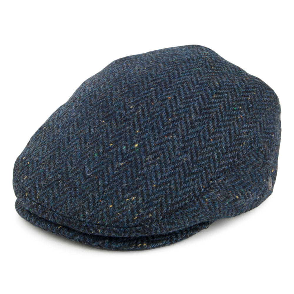 Gorra plana Brooklyn de Jaxon & James Azul Marino al por mayor