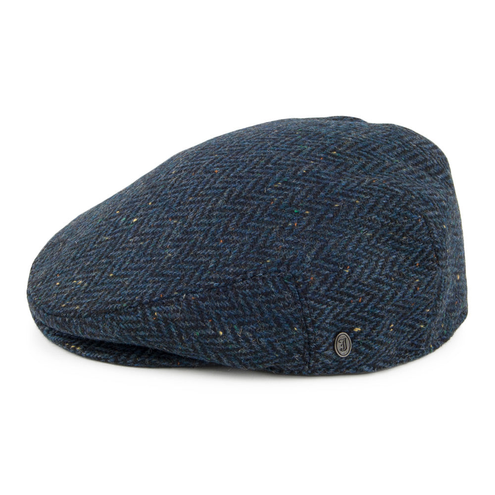 Gorra plana Brooklyn de Jaxon & James Azul Marino al por mayor
