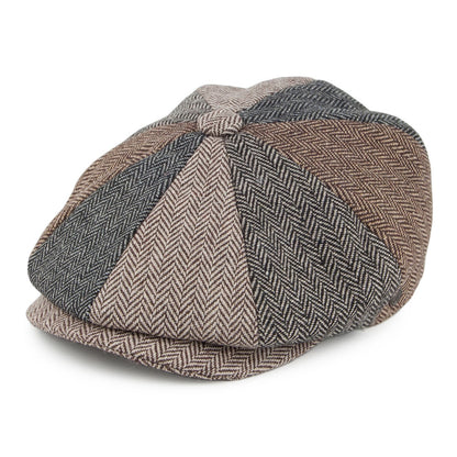 Gorra Newsboy Patch diseño de Espiga de Jaxon & James Multicolor al por mayor