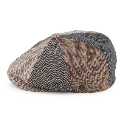 Gorra Newsboy Patch diseño de Espiga de Jaxon & James Multicolor al por mayor