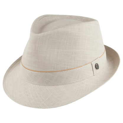 Sombrero Trilby de algodón de Jaxon & James Avena al por mayor