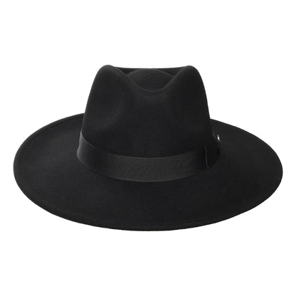 Sombrero Fedora The Author de ala ancha de Jaxon & James Negro al por mayor