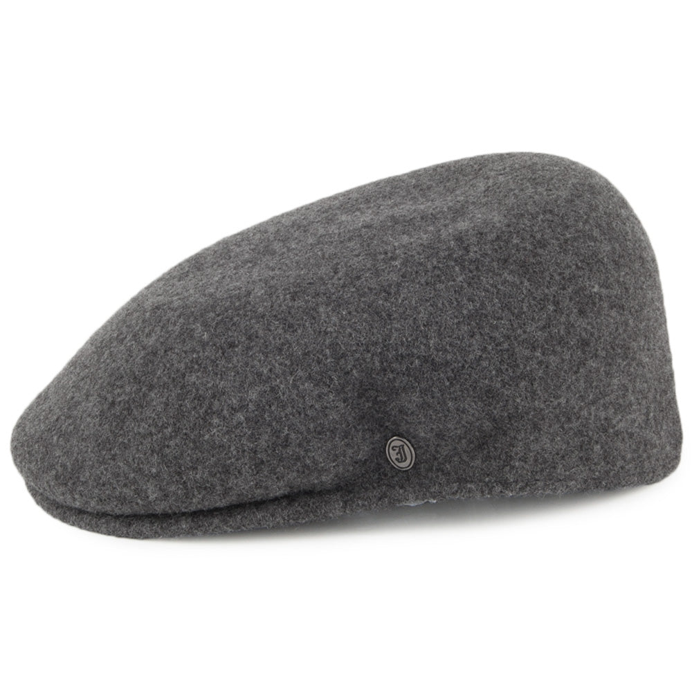 Gorra plana Classic de lana de Jaxon & James Antracita al por mayor