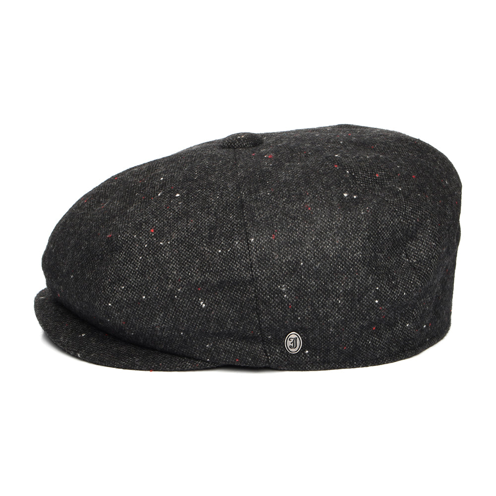 Gorra Newsboy Blackheath mezcla de tonos con manchas de Jaxon & James Negro Multi al por mayor